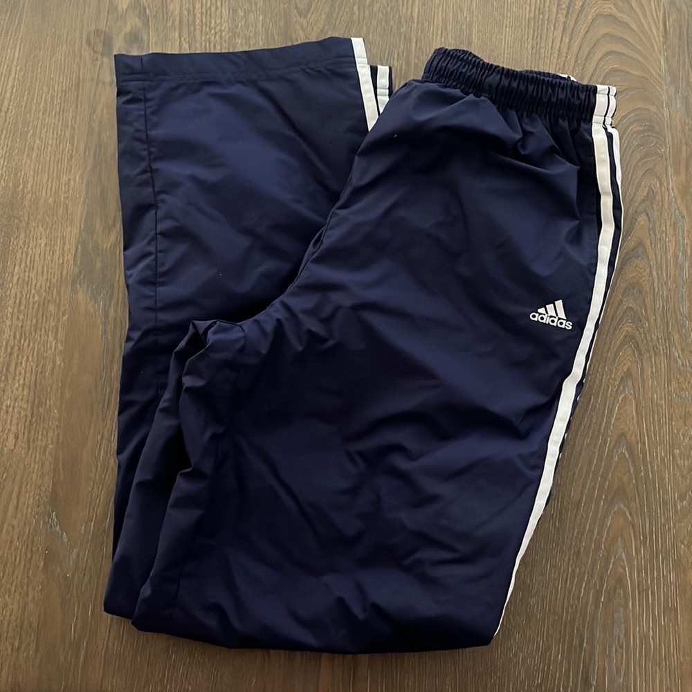 Adidas vintage lined track pants